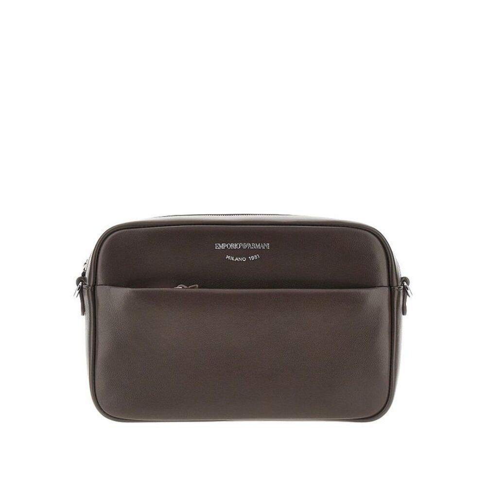 Emporio Armani Women Leather Camera Bag With Logo